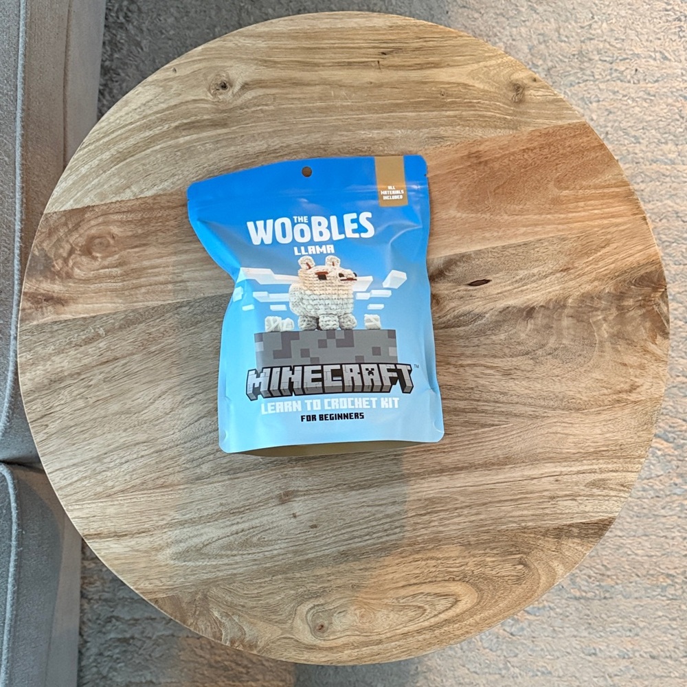 The Woobles Crochet Kit l Minecraft Llama l Unopened